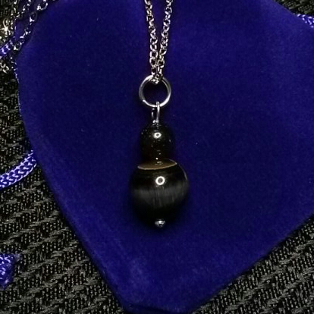 5/$25 Blue Yellow Tiger Eye Necklace